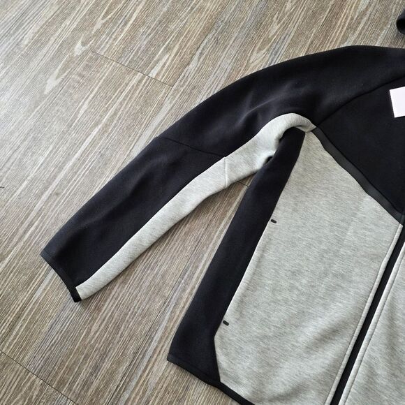 Nike Tech Fleece Windrunner Hoodie Jacket Zip Black Grey Men's XS New HV0949-011 - Picture 5 of 11